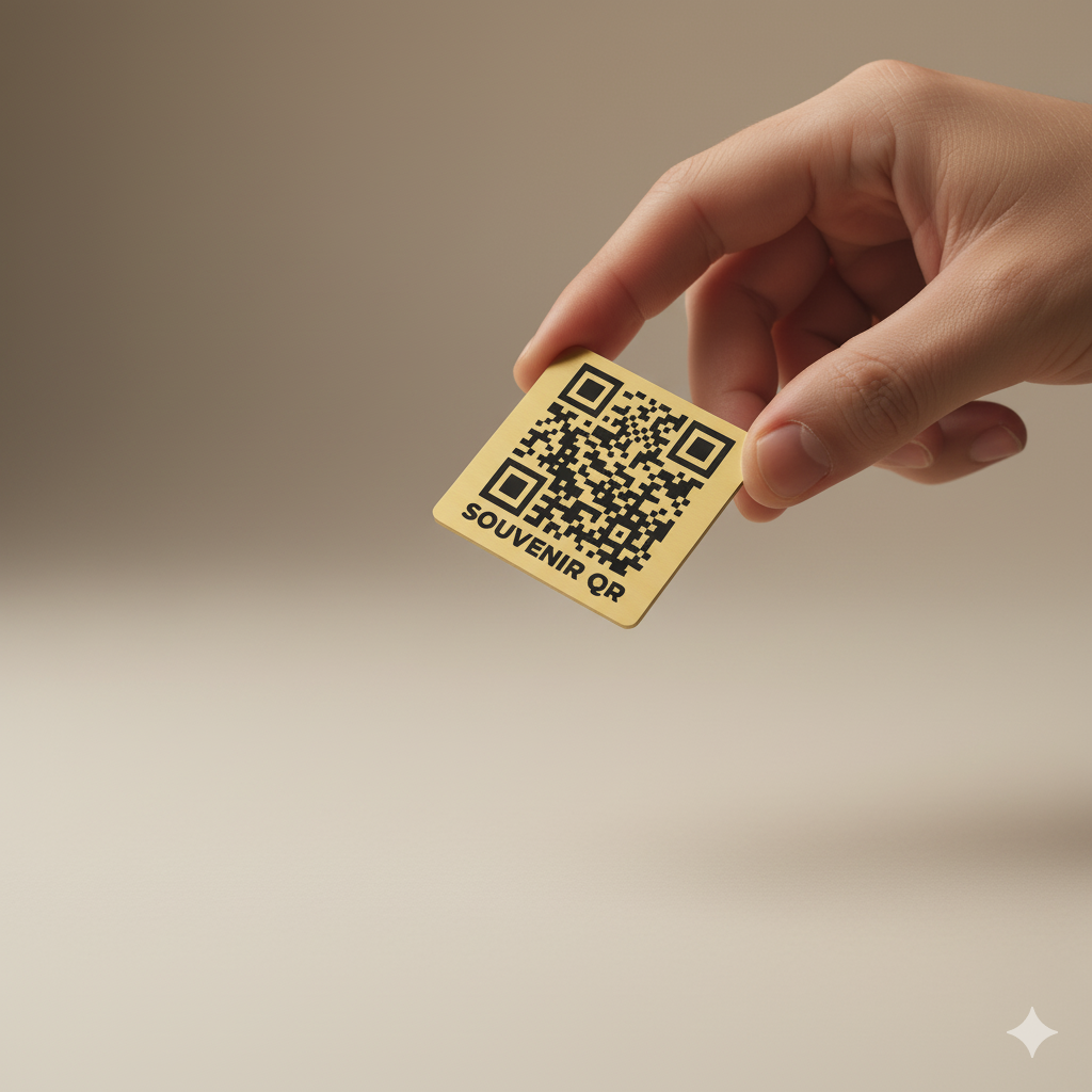 Recevez un médaillon QR Code